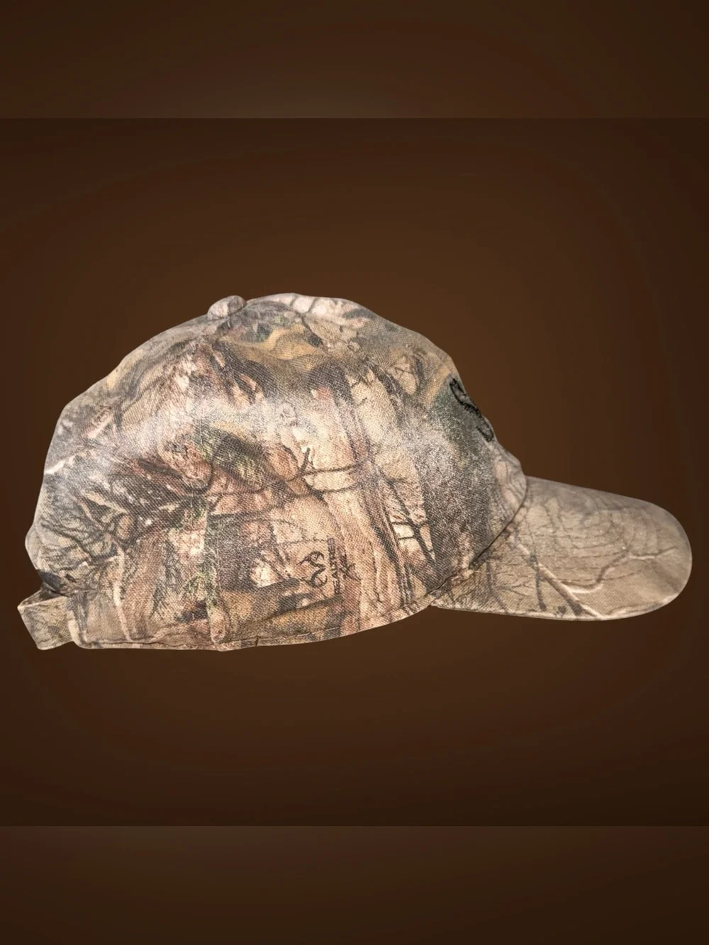 Scheels Outfitters X Realtree Camouflage Embroidered Buck Deer Hunting Hat
